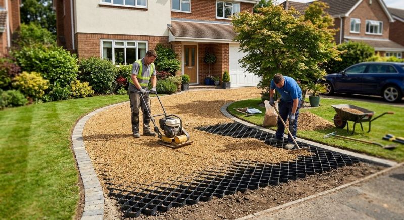 Loose Fill Paving Installation in Calvert County, MD