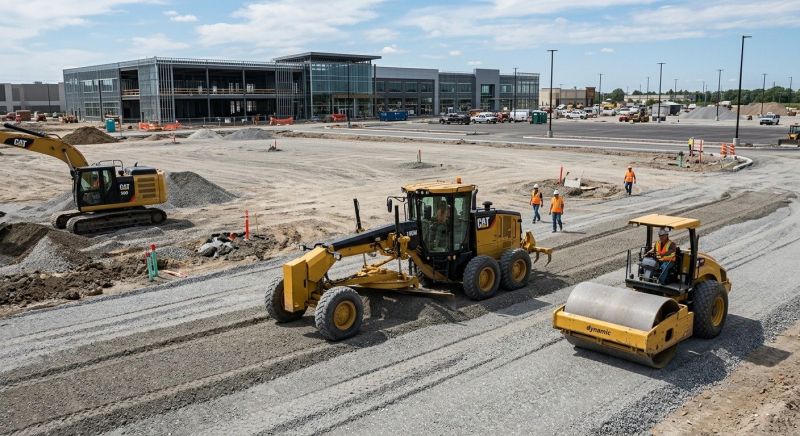 Parking Lot Excavation in Salt Lake City, UT