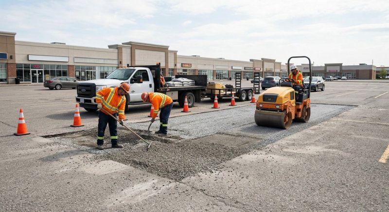 Parking Lot Gravel Repair in Cleveland, TN