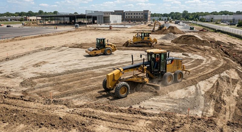 Parking Lot Leveling in South Houston, TX