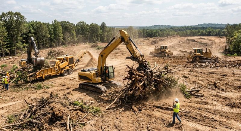 Commercial Site Clearing in Atlanta, GA