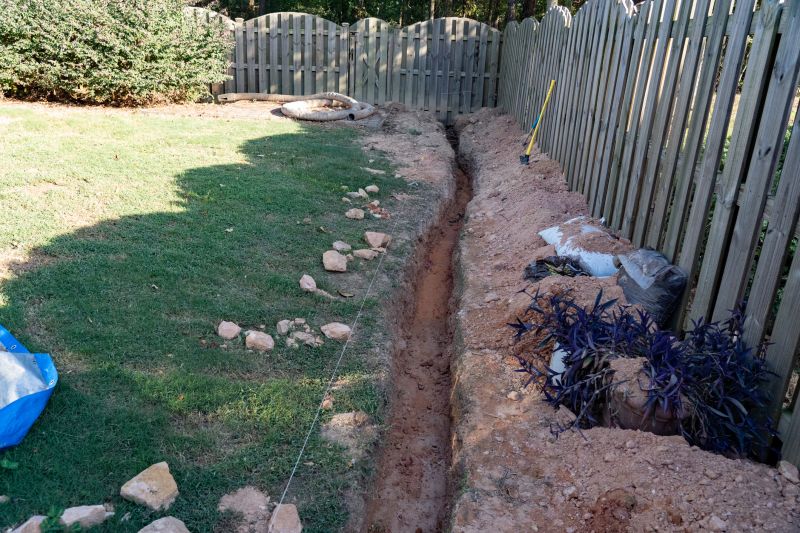 Drainage Trench Installation in Salt Lake City, UT