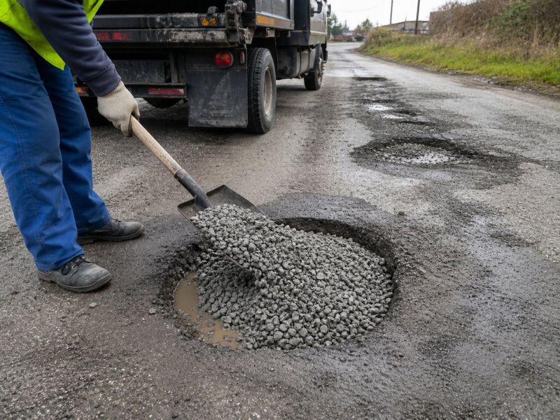 Gravel Spreading in Calvert County, MD