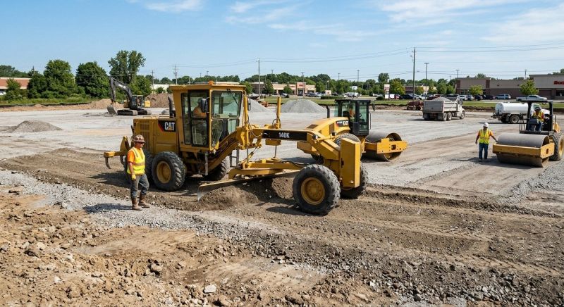 Parking Lot Excavation in Orem, UT