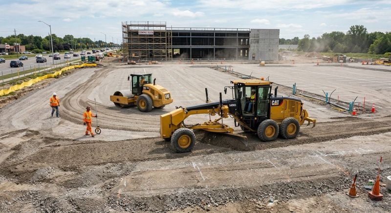 Parking Lot Gravel Repair in Gwinnett County, GA
